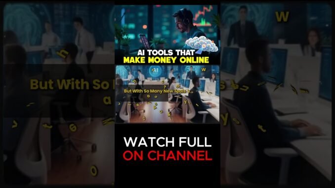AI Tools That Make Money Online (Calm, Actionable Guide to Smart Income)