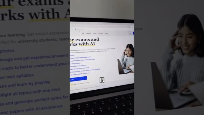 Ace Your Exams: Turn Lecture Notes into Study Guides with AI! #PhotoExamAI