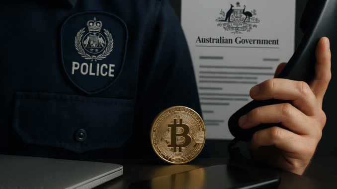 Australia hit by new crypto scam tactic: criminals file fake Crypto scammers in Australia pose as police using fake government reports