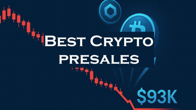 Best Crypto Presales to Watch as Bitcoin Crashes to $93K Best Crypto Presales To Watch As Bitcoin Crashes To $93K.
