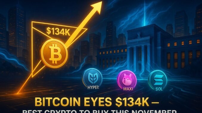 Bullish Pennant Promises $134K Retest for Bitcoin — Discover the Best Crypto to Buy Right Now