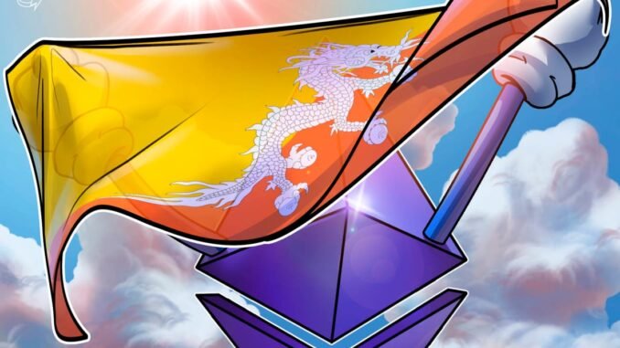 Bhutan Stakes 320 ETH with Figment in Latest Onchain Move