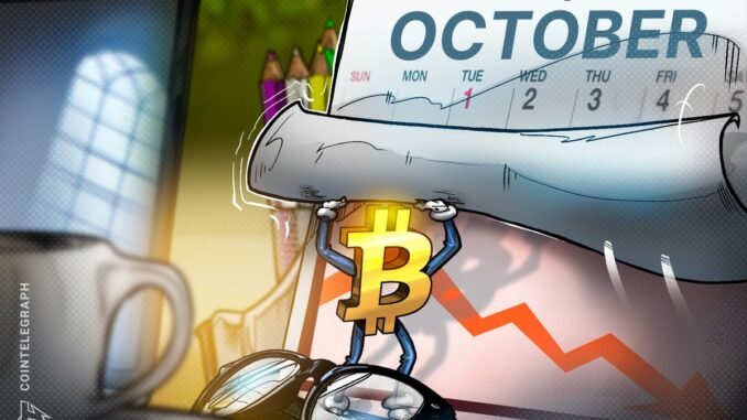 Bitcoin Bollinger Bands Demand Record Volatility After 3.7% October Dip Bitcoin Bollinger Bands Demand Record Volatility After 3.7% October Dip