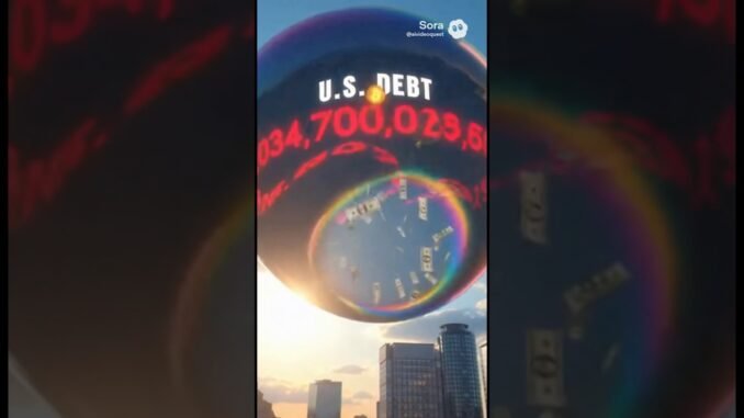 Bitcoin Pops the US Debt Bubble! #ai #bitcoin