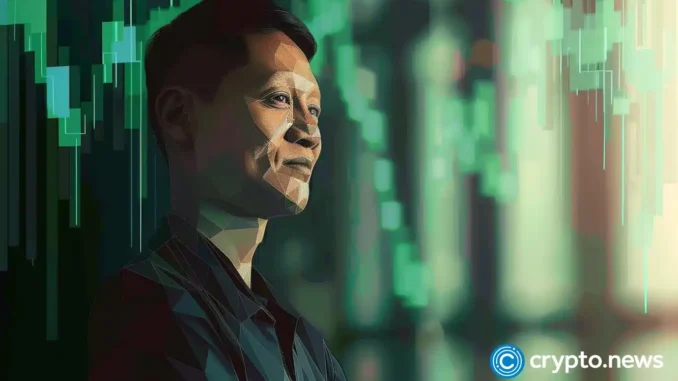 Binance CEO Richard Teng, who spoke about the crypto market crash. 