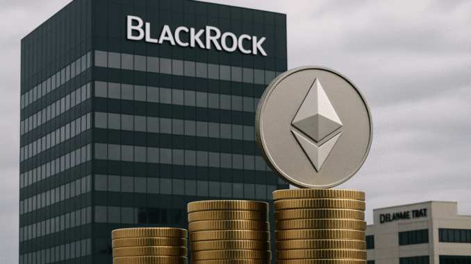 Blackrock expands Ethereum staking plans with new Delaware trust