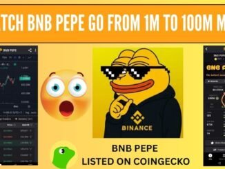 Bnb Pepe Dexscreener Updated   Listed On Coingecko! Watch It Go From 1M to 100M MC!