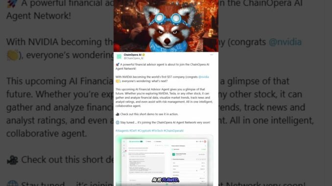 CHAIN OPERA AI COULD BE THE NEXT BIG AI TOKEN!  #crypto #altcoins #chainoperaai