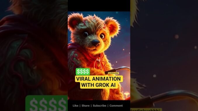CHECK OUT THE VIRAL AI FULL CONSISTENT CHARACTER VIDEO GROK AI #ytfeed #ytshorts #grokai #insta