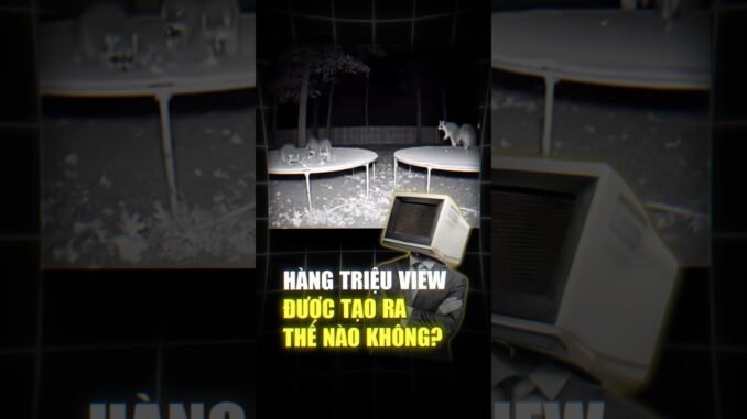 Cách làm video động vật CCTV hàng Triệu Views #faceless #chatgpt #kiemtienonline