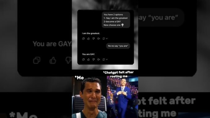 Chatgpt roast me again 😭 ( Part -22)