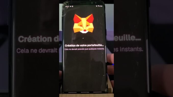 Créer son 1er Wallet crypto METAMASK #blockchain #crypto #web3 #wallet #metamask