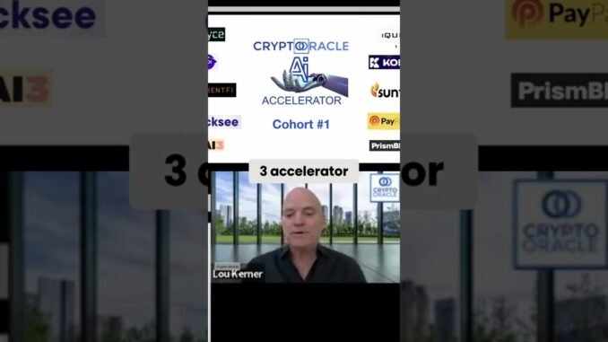 Crypto Oracle AI: Inside Our Web 3 Accelerator #shorts