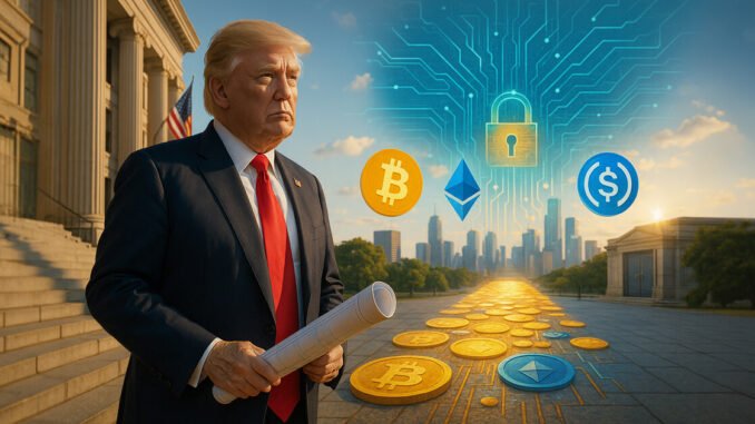 Crypto upgrade of entire US "financial backbone" by 2028: Is Crypto upgrade of entire US "financial backbone" by 2028: Is Trump on track?