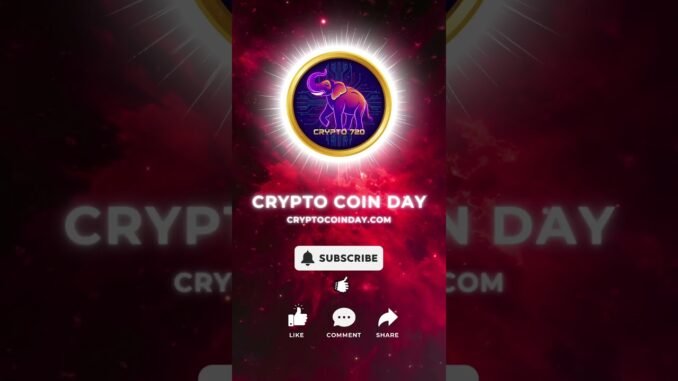 CryptoCoinDay — Where Crypto Meets AI & People Meet in Person.🚀 Subscribe today. Every 7/20