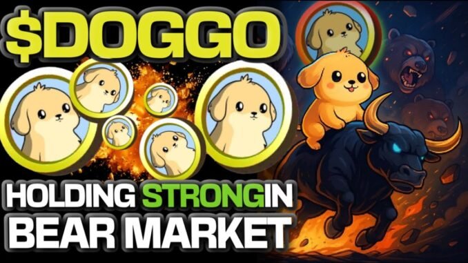 $DOGGO COIN ON SOLANA HOLDING UP WELL DESPITE THE BEARISH MARKET!!!