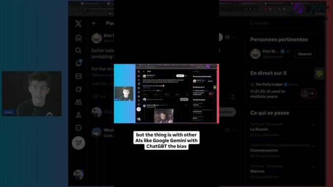 Deniz addresses Grok saying Elon Musk is “the #1 human” #ai #news #technews #genai #grok #xai