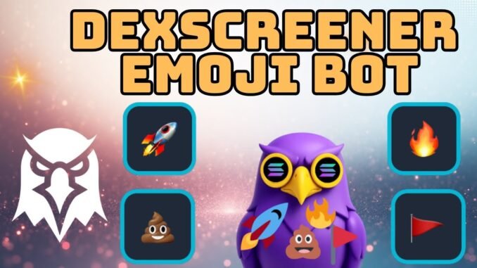 Dexscreener Emoji Bot Complete Walkthrough | Setup, Live Test, and Pro Tips