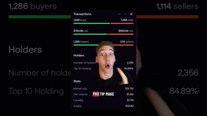 Dexscreener is only part of the success with Memecoins.. #solana #memecoins #crypto #trading