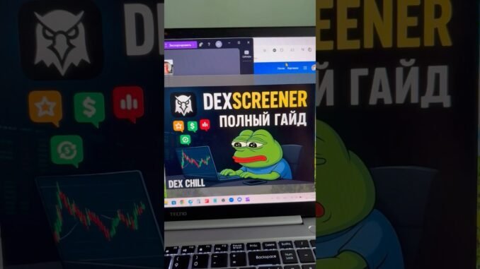 Dexscreener полный гайд #dexscreener #defi #мемкоины