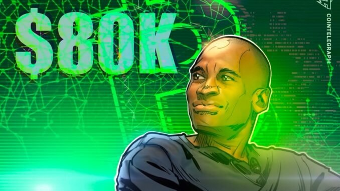 Did Bitcoin bottom? Arthur Hayes Thinks $80,000 Will Hold Did Bitcoin bottom? Arthur Hayes Thinks $80,000 Will Hold