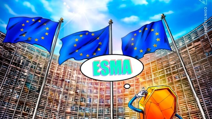 ESMA crypto supervision plan creates concerns for MICA, EU crypto firms