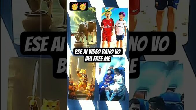 Ese video Ai Se Bano Vo bhi Free 🆓 me#GrokAI #FreeAiTools #VideoCreation #AiVideo