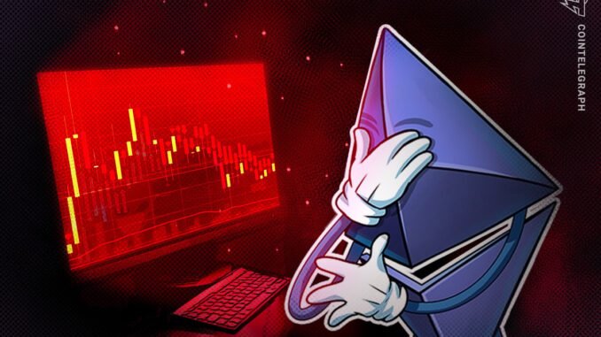 Ethereum Price Risks Drop to $2.2K: Here’s Why
