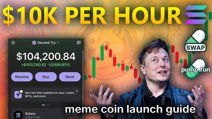 Fast $10K Method – Launching a Memecoin with Multisender on Pump.fun Swap