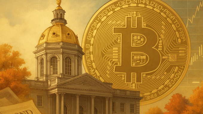 First Bitcoin-Backed Municipal Bond Launches In New Hampshire Bitcoin news New Hampshire