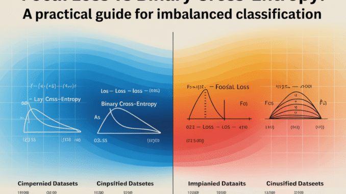 Focal Loss vs Binary Cross-Entropy: A Practical Guide for Imbalanced Classification