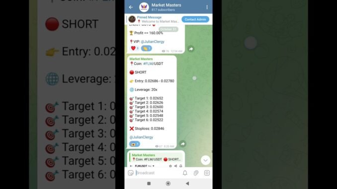 Free Future Crypto Alerts: Join Our Telegram Group For Free