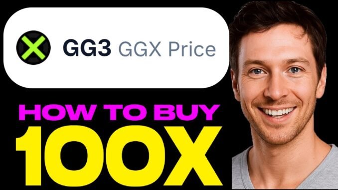 $GGX — HOW TO BUY GG3 TOKEN CRYPTO COIN on MEXC, BINANCE, PANCAKESWAP, BNB, BSC