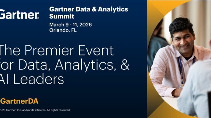 Gartner Data & Analytics Summit unveils expanded AI agenda for 2026