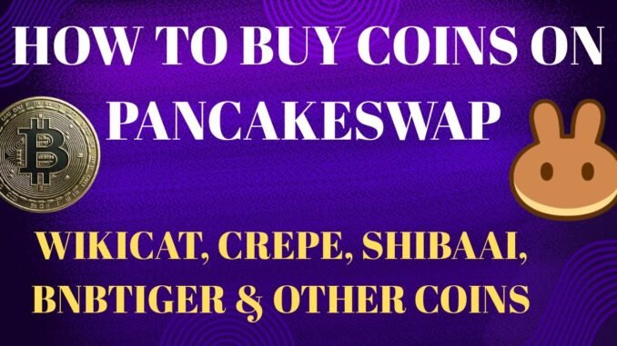 HOW TO BUY COINS ON PANCAKESWAP || Wiki Cat, Crepe, BnbTiger, Shibaai & Other Coins