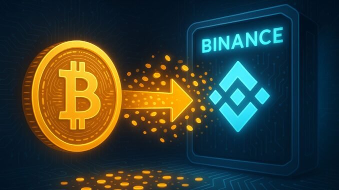 Hot Money Floods Binance: $26B In ‘Young Bitcoin’ Inflows Signal Hot Money Floods Binance: $26B In ‘Young Bitcoin’ Inflows Signal Speculative Surge