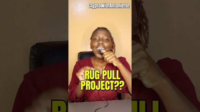 How to Spot a Rug Pull in Crypto (Beginner-Friendly Guide)#crypto #scam #investing #alert #shorts