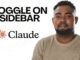 How to Toggle On Sidebar in Claude AI (Quic Guide for Beginners)