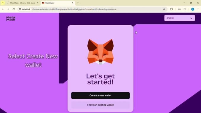 How to create a web3 wallet (Metamask). | Tutorial for beginners.