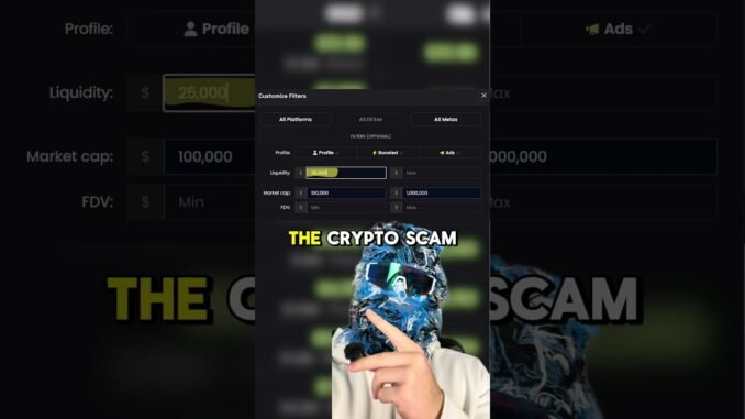 How to find 100x coins using Dex screener