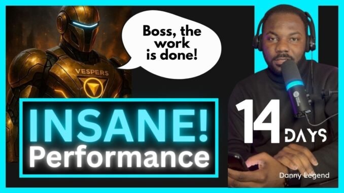 I gave $1,000 to an AI crypto trading bot and after 14 days… | Vespers Bot