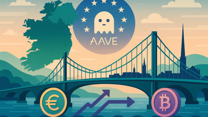 Ireland becomes DeFi gateway as Aave Labs wins MiCA approval for fiat-crypto bridge