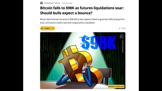 Is Bitcoin About To Crash Even More?