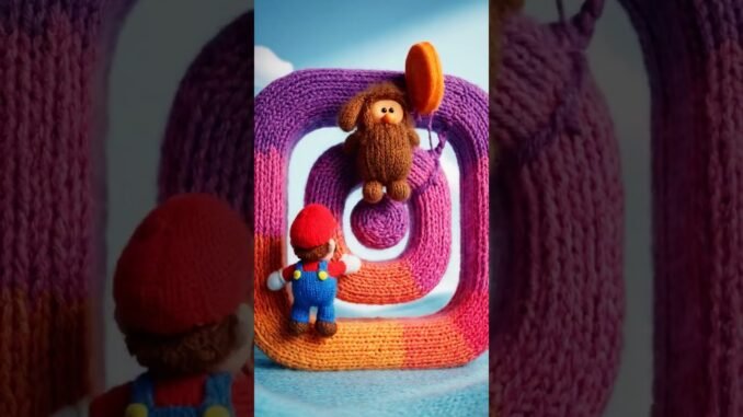 Knitted Characters vs. Instagram Logo: Who Will Conquer? 🧶📸| AI