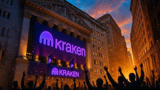 Kraken's IPO debut signals crypto's shift from hype to maturity