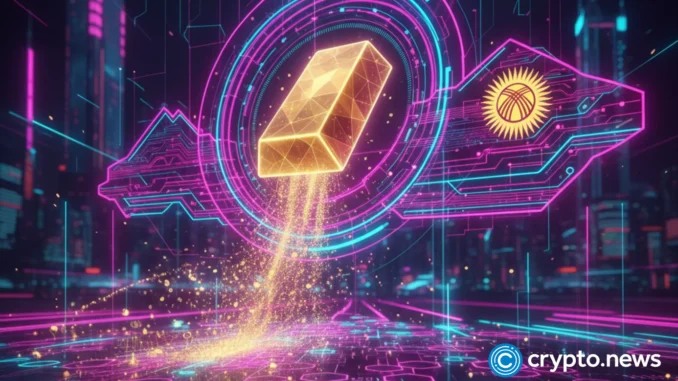 Kyrgyzstan officially launched a gold-backed stablecoin
