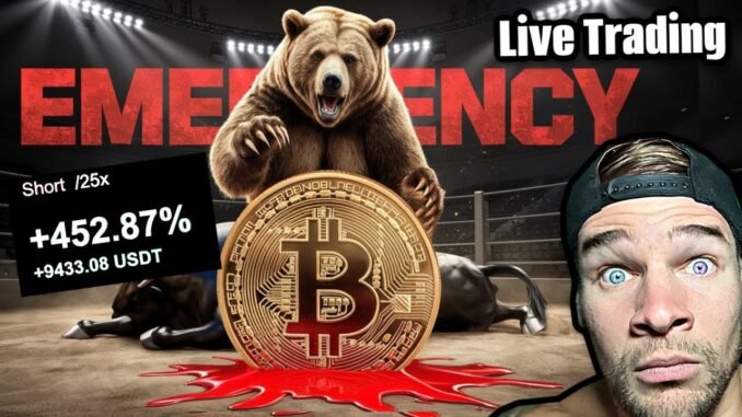 LIVE - HOW LOW?! CRYPTO DUMP UPDATE! (LIVE TRADING BTC & ALTS!)