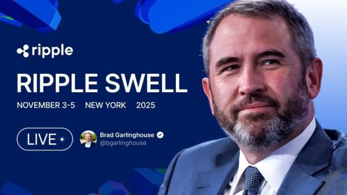 LIVE: Ripple Swell 2025 — The XRP Revolution Starts Now!