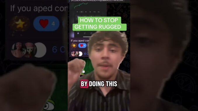 Learning how to filter #dex screener is a key to #learning how to #trade #memecoins #solana #crypto