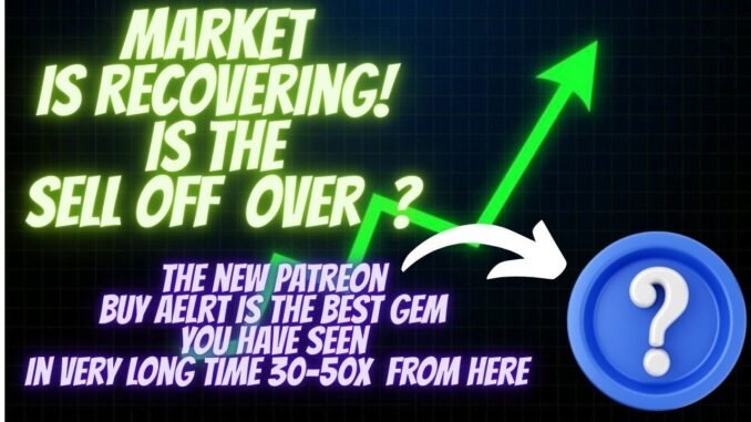 Market Is Recovering! Sell Off Over? The New Buy Alert Is The Best Gem You Seen ! 30-50x From Here